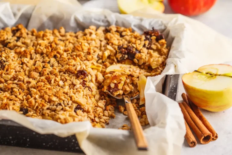 Crumble sans sucre pour diabétiques