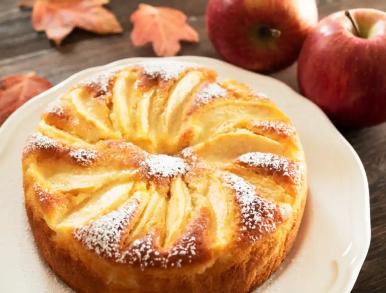 gâteau aux pommes