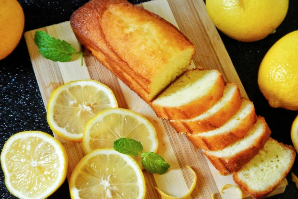 gâteau moelleux au citron et à la mascarpone