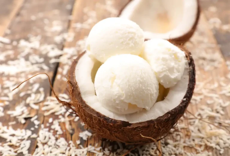 Glace à la Noix de Coco