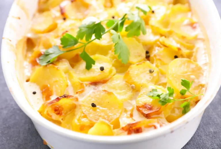 gratin de pommes de terre