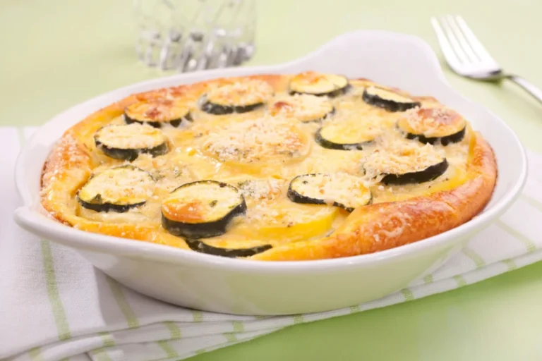 Gratin de courgettes au curry