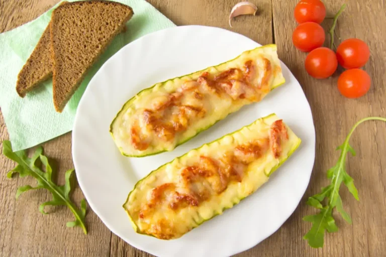 Les courgettes Gratinées aux Tomates et Mozzarella