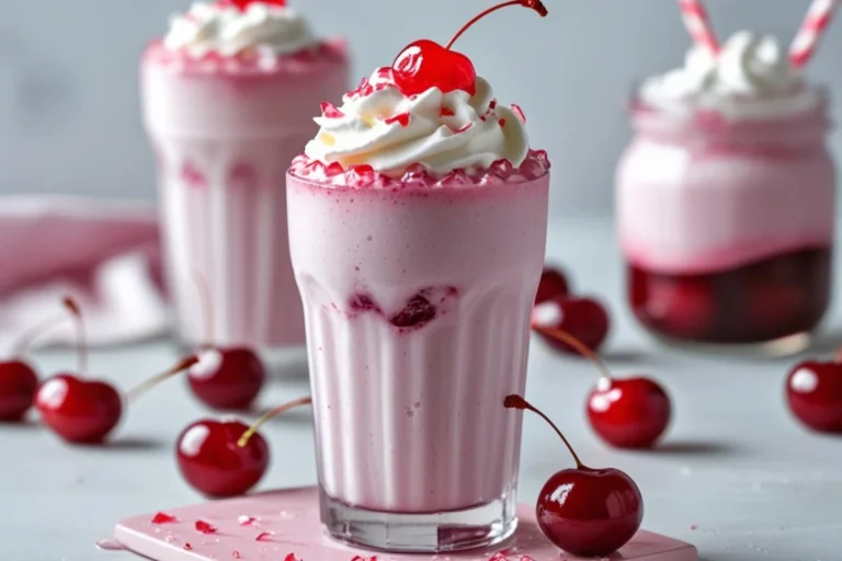 Milkshake aux Cerises : Le Frais, le Gourmand, l'Incontournable de l’Été !