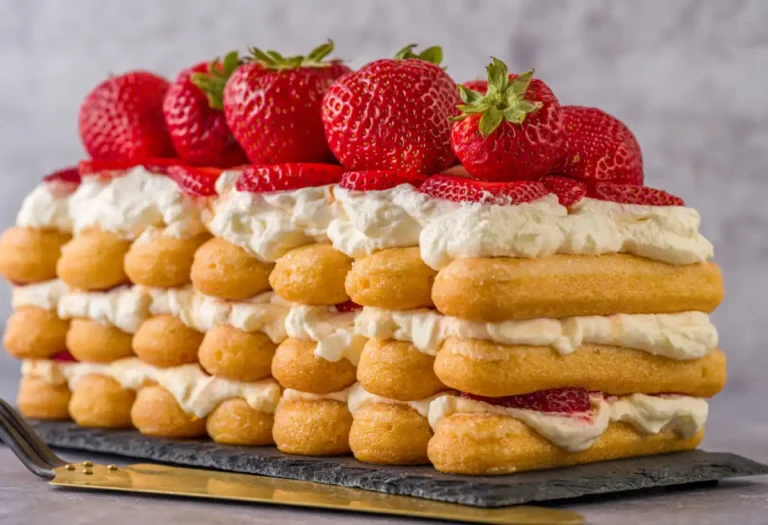 millefeuille aux fraises