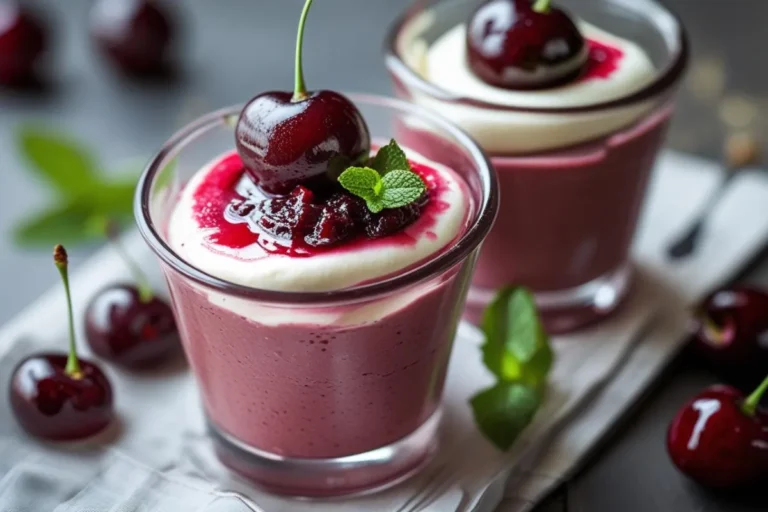 Un nuage de cerises et mascarpone : la mousse qui fait fondre tout le monde