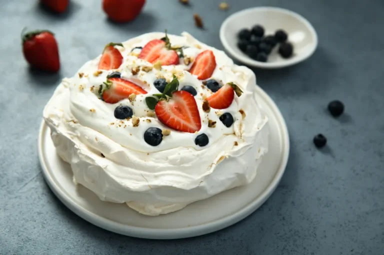 Pavlova aux Fruits Rouges