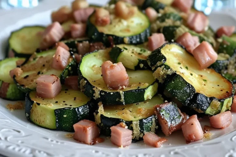 poêlée de courgettes au parmesan
