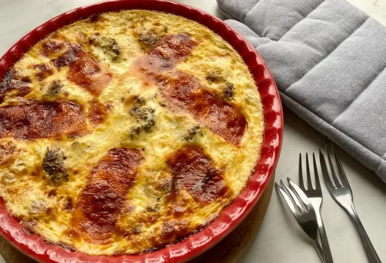 quiche sans pâte aux champignons