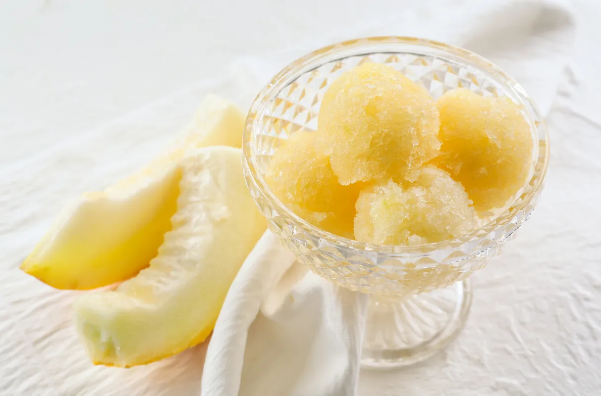 sorbet au melon