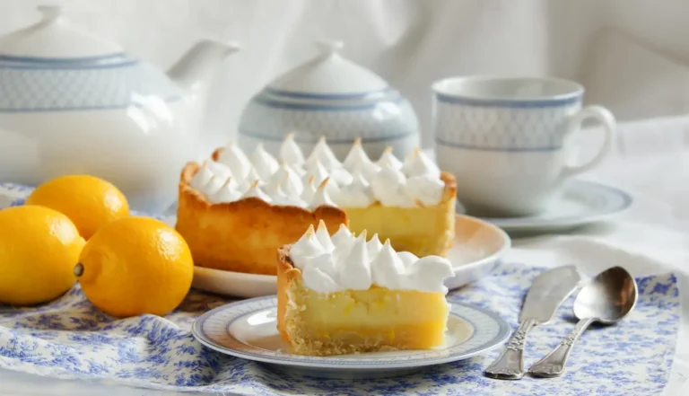 tarte au citron meringuée