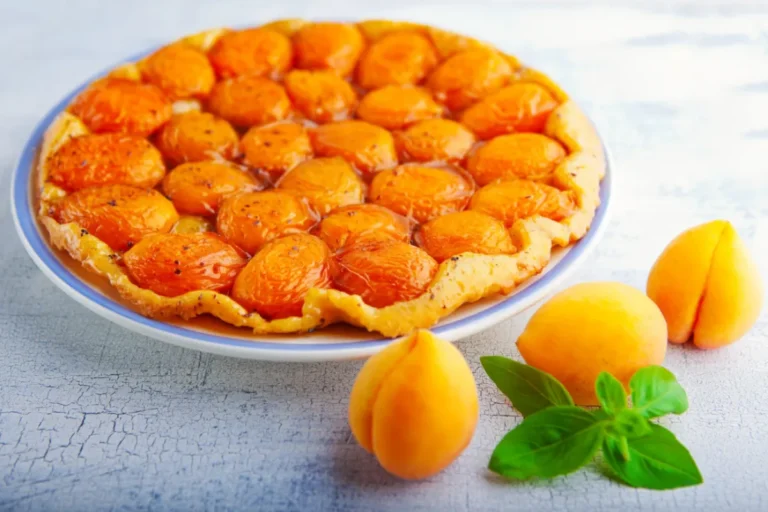 Tarte fine aux abricots