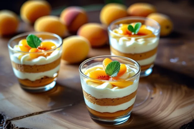 Tiramisu aux abricots