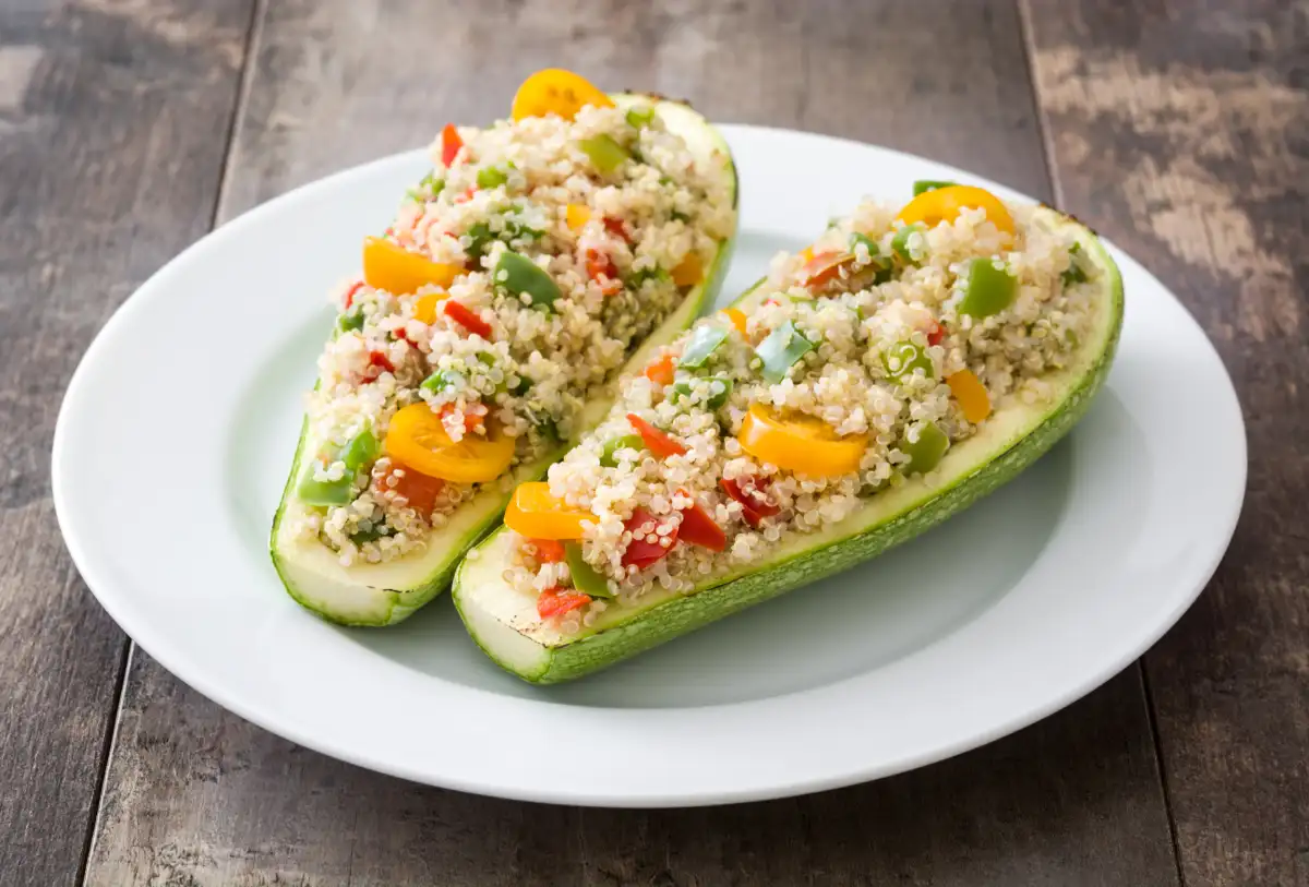 Courgettes Farcies au Quinoa