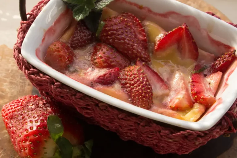 Gratin de Fraises au Thermomix