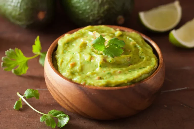 guacamole parfaitement vert