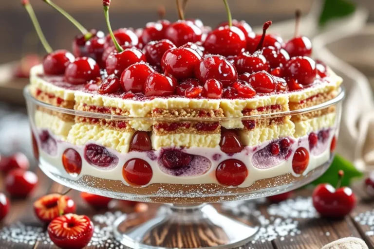 tiramisu aux cerises