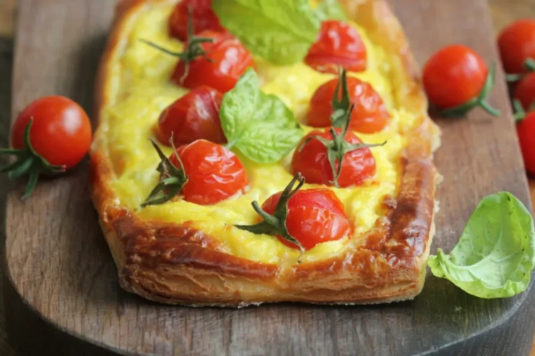 Tarte aux tomates et ricotta