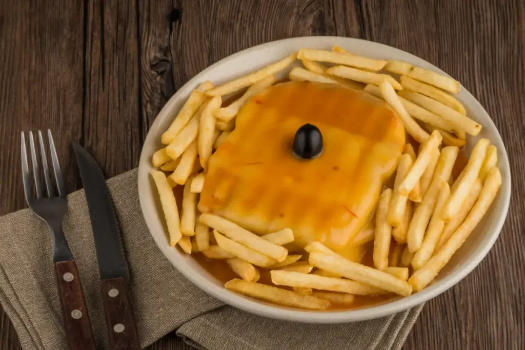 Francesinha portugaise