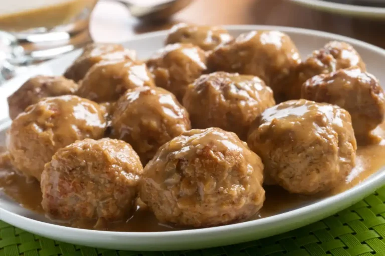 Boulettes de viande suédoises