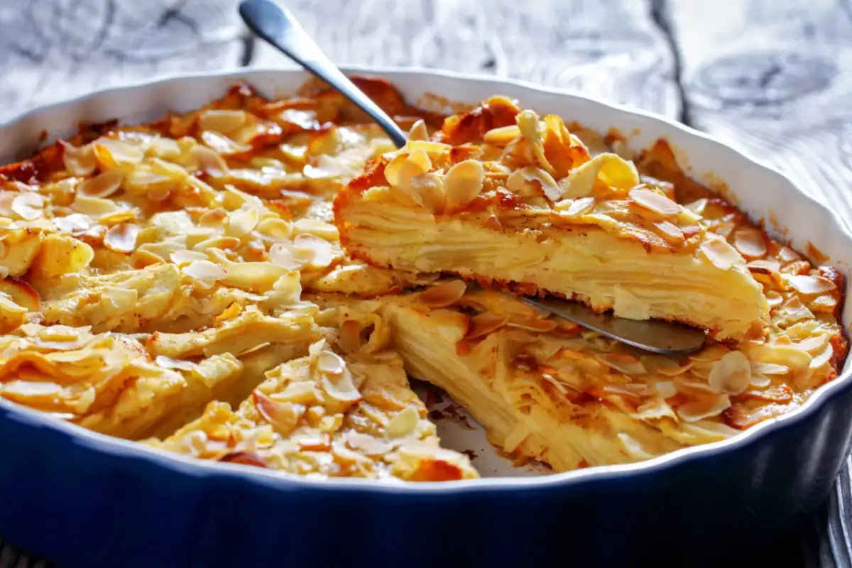 Gâteau invisible aux pommes