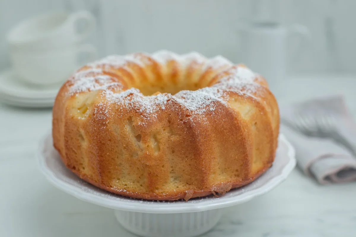 Gâteau moelleux au citron