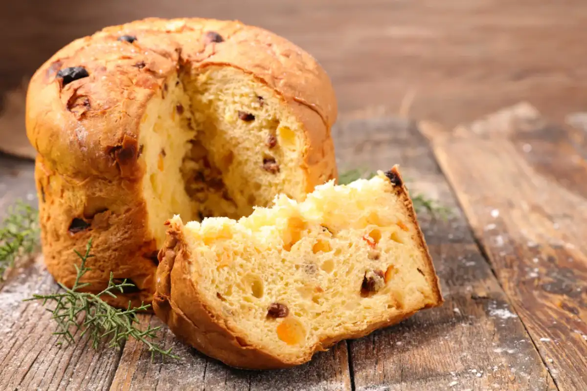 Panettone italien traditionnel