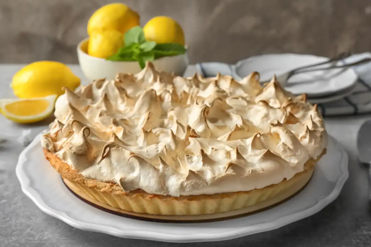 Tarte au citron meringuée