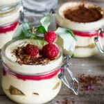 Tiramisu aux framboises