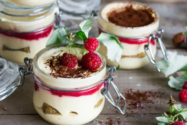 Tiramisu aux framboises