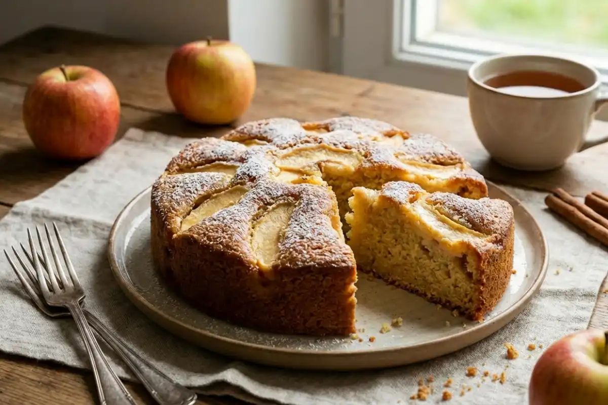 Gâteau aux pommes moelleux