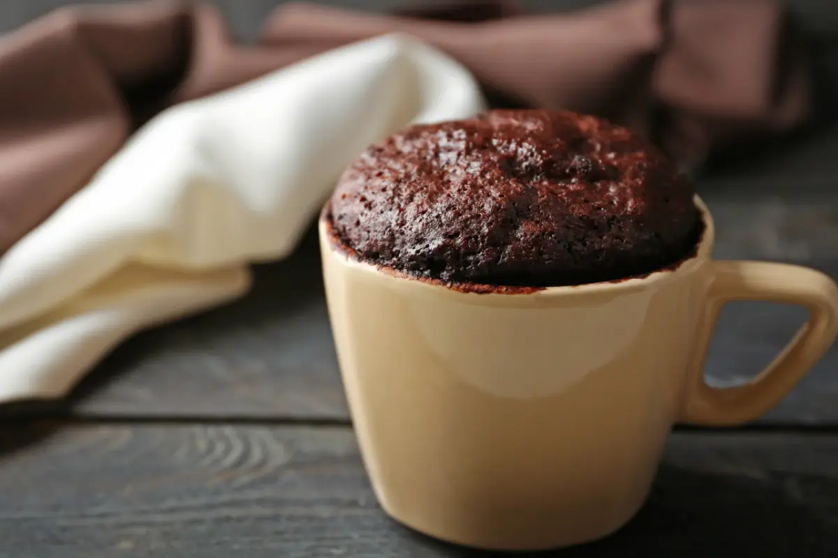 Mug cake chocolat