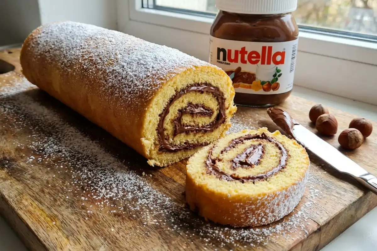 Roulé au nutella